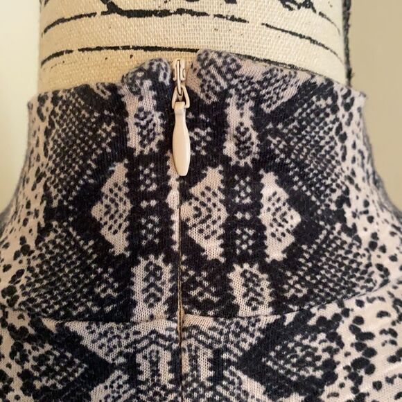 Rebecca Taylor Snake Print Design Top Animal Print Mob Wife Modern Boho - Picture 7 of 9